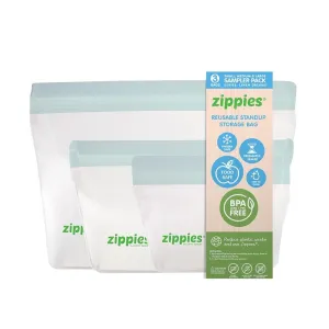 Zippies Color Reusable Bags Linen Dreams Sampler Pack